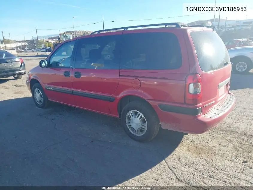1GNDX03E3VD186953 1997 Chevrolet Venture