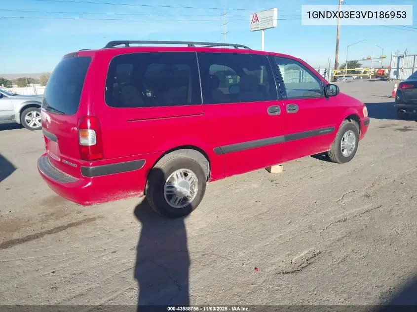 1GNDX03E3VD186953 1997 Chevrolet Venture