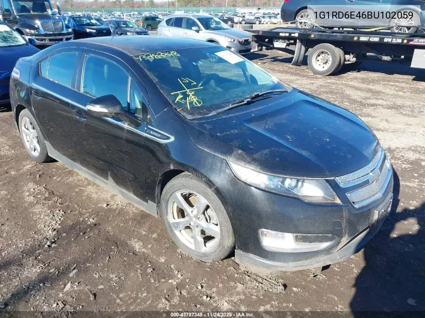 1G1RD6E46BU102059 2011 Chevrolet Volt