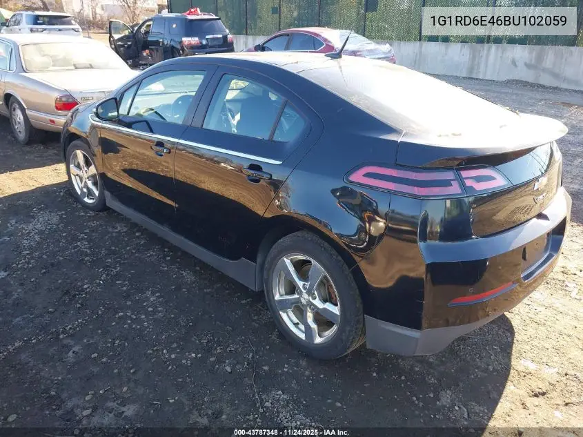 1G1RD6E46BU102059 2011 Chevrolet Volt