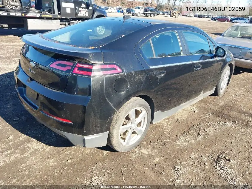 1G1RD6E46BU102059 2011 Chevrolet Volt