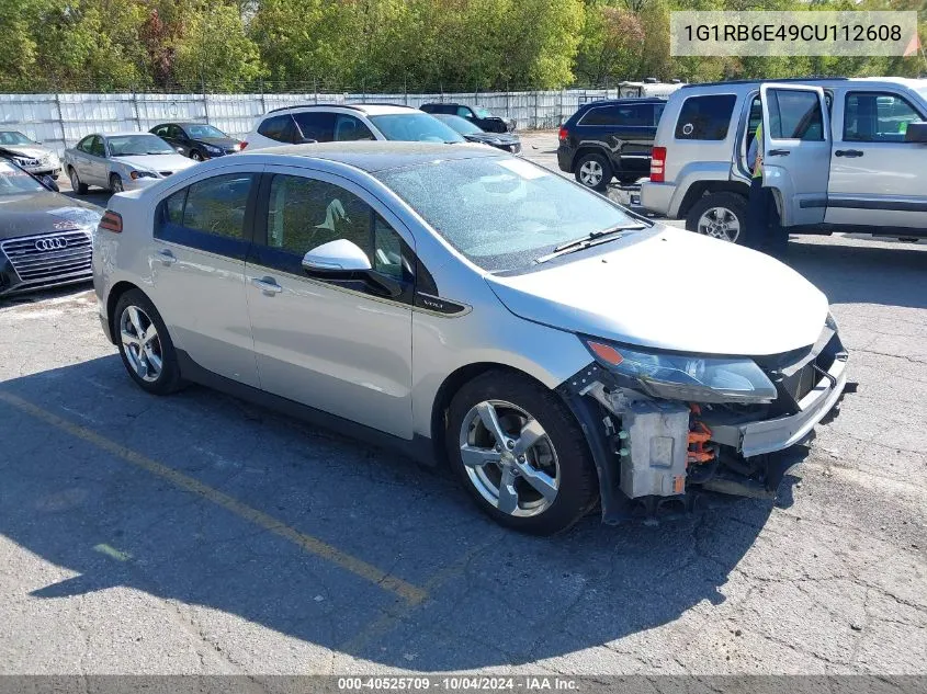 1G1RB6E49CU112608 2012 Chevrolet Volt