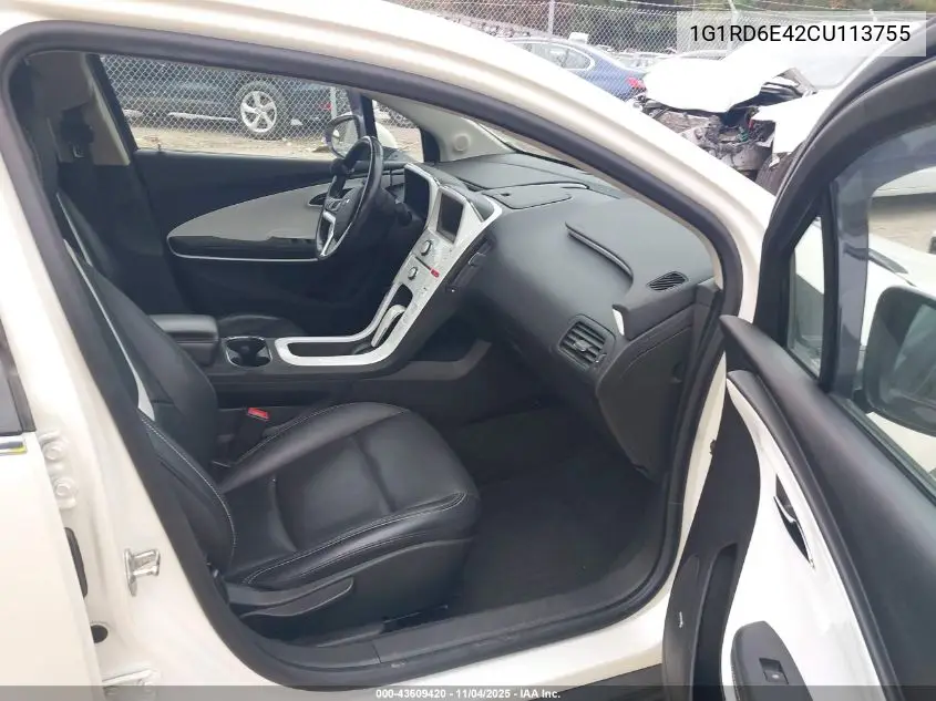 1G1RD6E42CU113755 2012 Chevrolet Volt