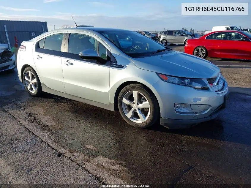 1G1RH6E45CU116766 2012 Chevrolet Volt