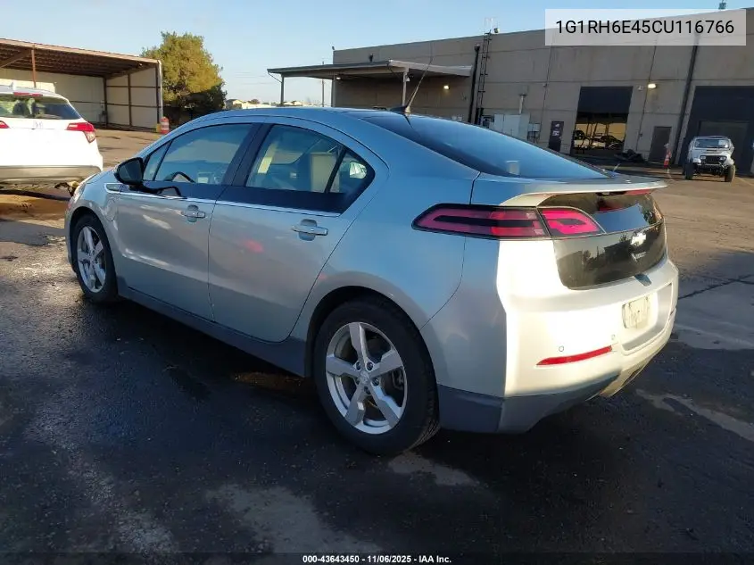 1G1RH6E45CU116766 2012 Chevrolet Volt