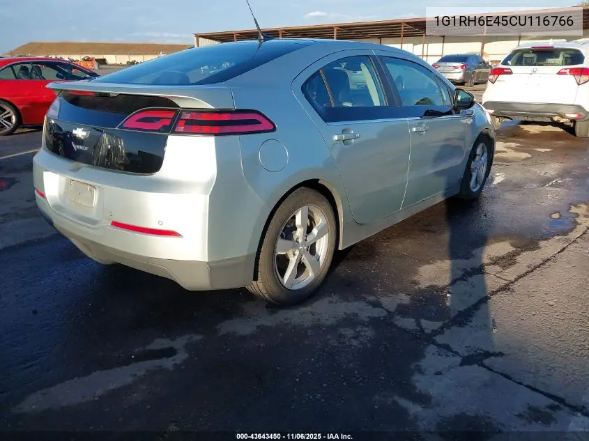 1G1RH6E45CU116766 2012 Chevrolet Volt