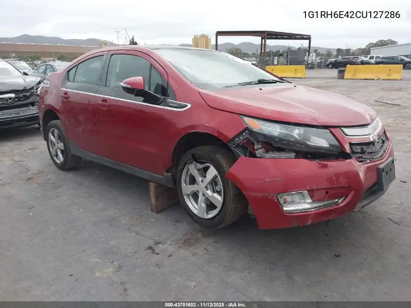 1G1RH6E42CU127286 2012 Chevrolet Volt