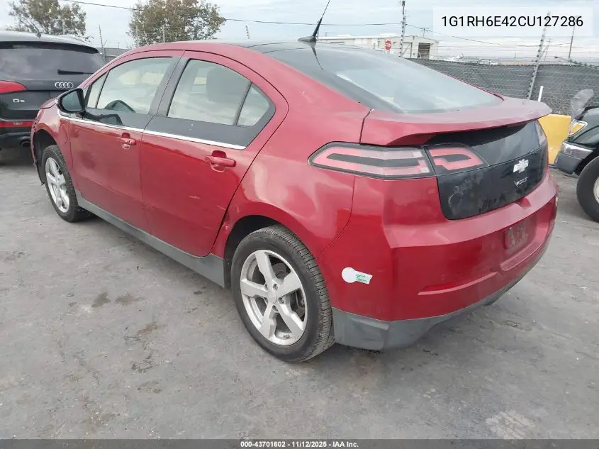 1G1RH6E42CU127286 2012 Chevrolet Volt