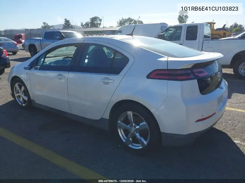1G1RB6E41CU103823 2012 Chevrolet Volt
