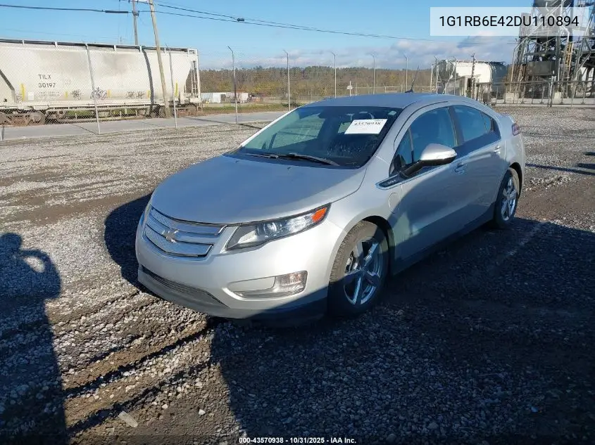 1G1RB6E42DU110894 2013 Chevrolet Volt