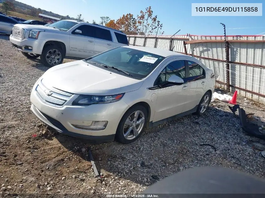 1G1RD6E49DU115858 2013 Chevrolet Volt