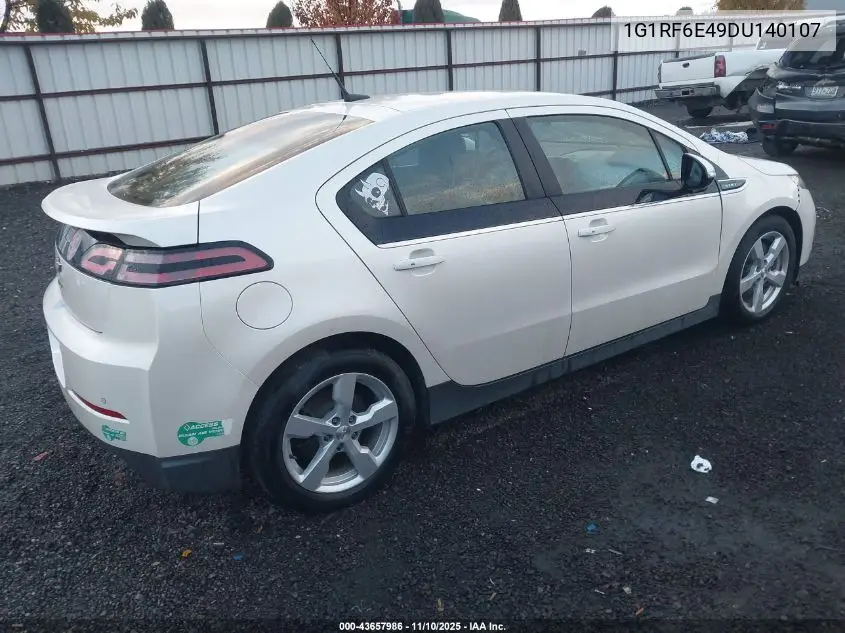 1G1RF6E49DU140107 2013 Chevrolet Volt