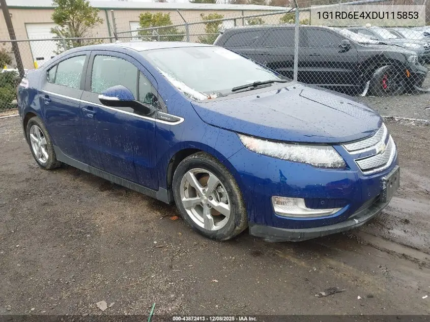 1G1RD6E4XDU115853 2013 Chevrolet Volt