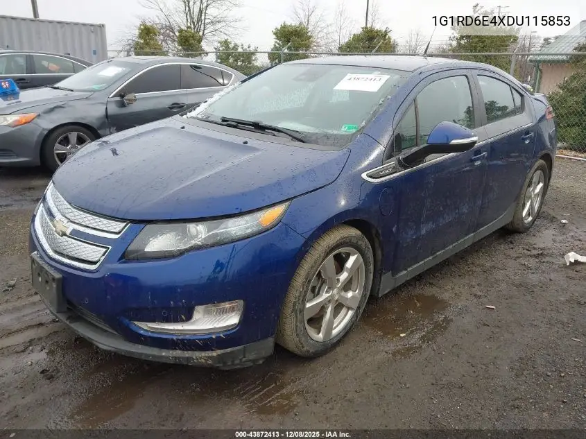 1G1RD6E4XDU115853 2013 Chevrolet Volt
