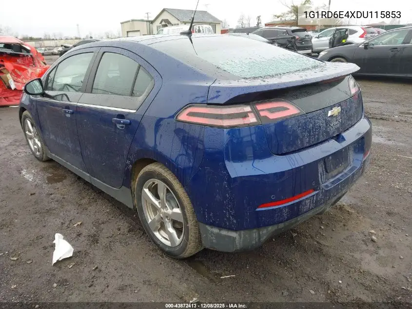 1G1RD6E4XDU115853 2013 Chevrolet Volt