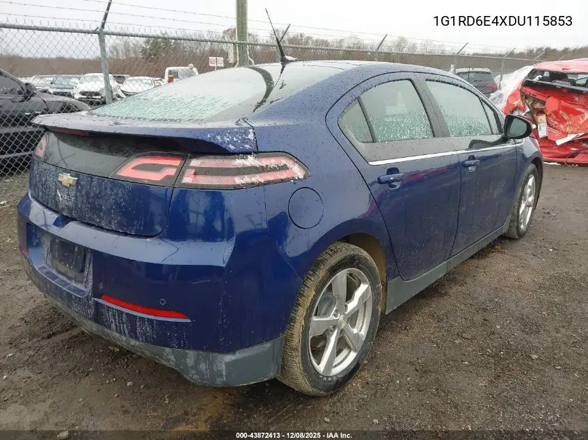 1G1RD6E4XDU115853 2013 Chevrolet Volt