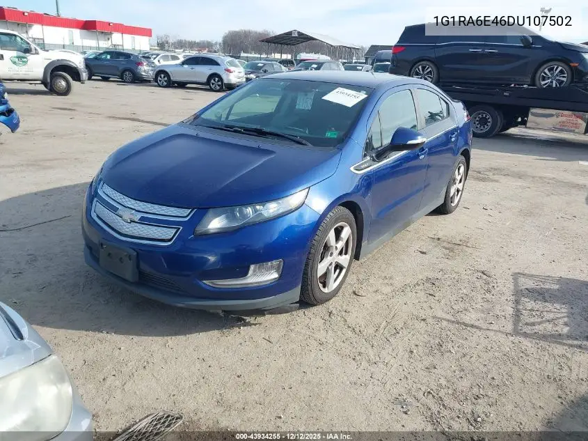 1G1RA6E46DU107502 2013 Chevrolet Volt