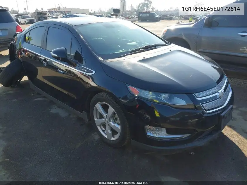 1G1RH6E45EU172614 2014 Chevrolet Volt
