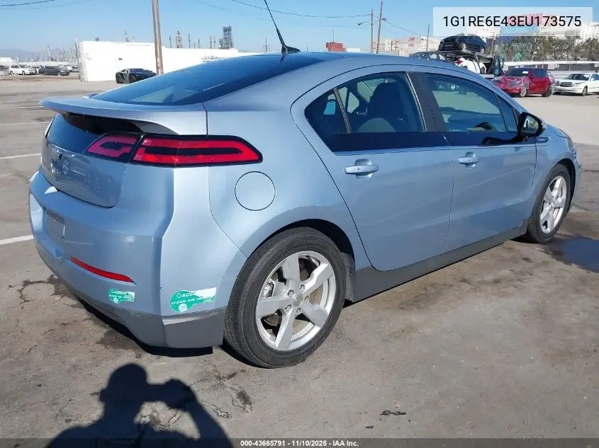 1G1RE6E43EU173575 2014 Chevrolet Volt