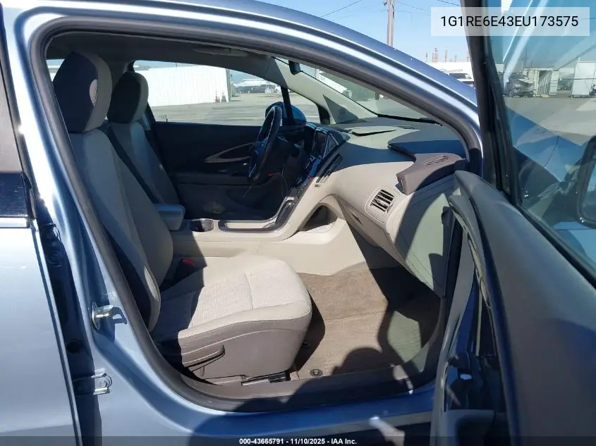 1G1RE6E43EU173575 2014 Chevrolet Volt