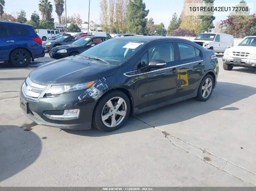 1G1RE6E42EU172708 2014 Chevrolet Volt