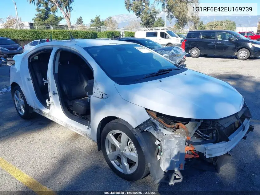 1G1RF6E42EU169739 2014 Chevrolet Volt