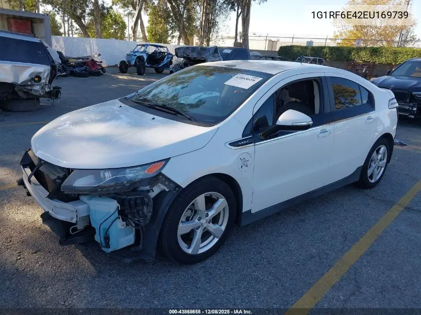 1G1RF6E42EU169739 2014 Chevrolet Volt