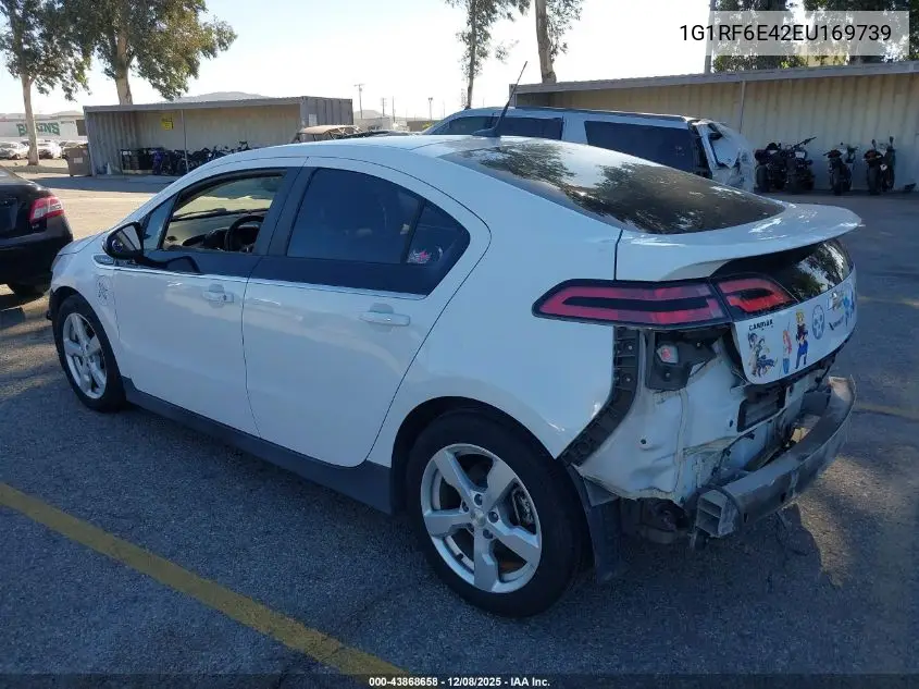 1G1RF6E42EU169739 2014 Chevrolet Volt