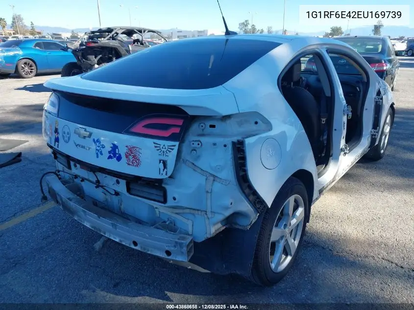 1G1RF6E42EU169739 2014 Chevrolet Volt