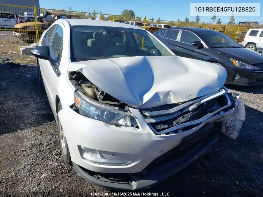 1G1RB6E45FU128826 2015 Chevrolet Volt