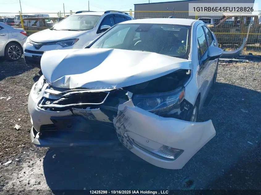 1G1RB6E45FU128826 2015 Chevrolet Volt