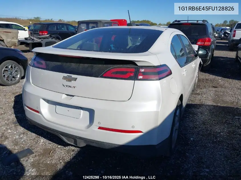 1G1RB6E45FU128826 2015 Chevrolet Volt
