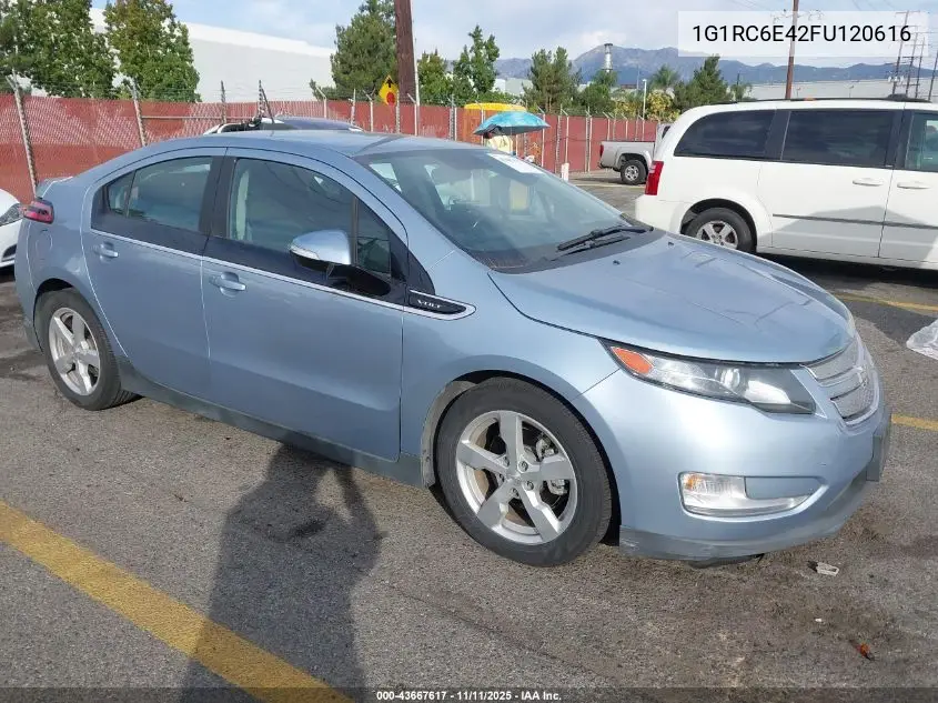 1G1RC6E42FU120616 2015 Chevrolet Volt