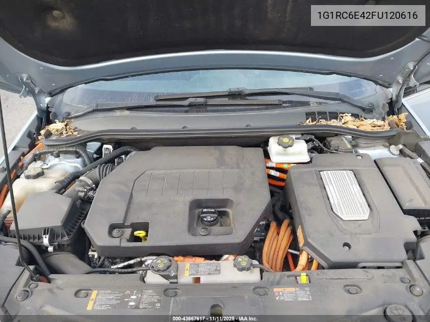 1G1RC6E42FU120616 2015 Chevrolet Volt