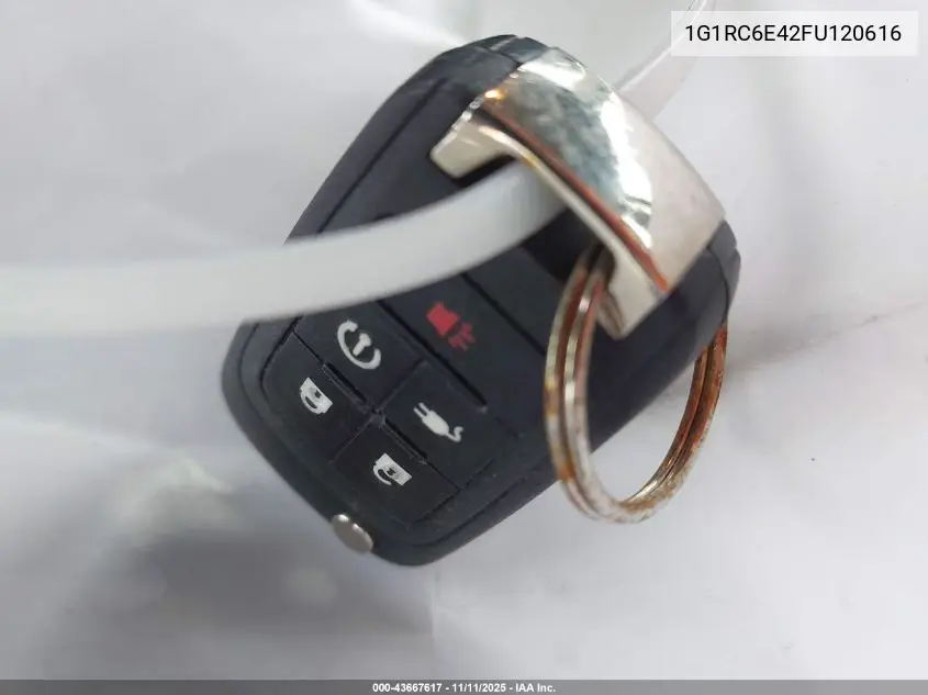 1G1RC6E42FU120616 2015 Chevrolet Volt