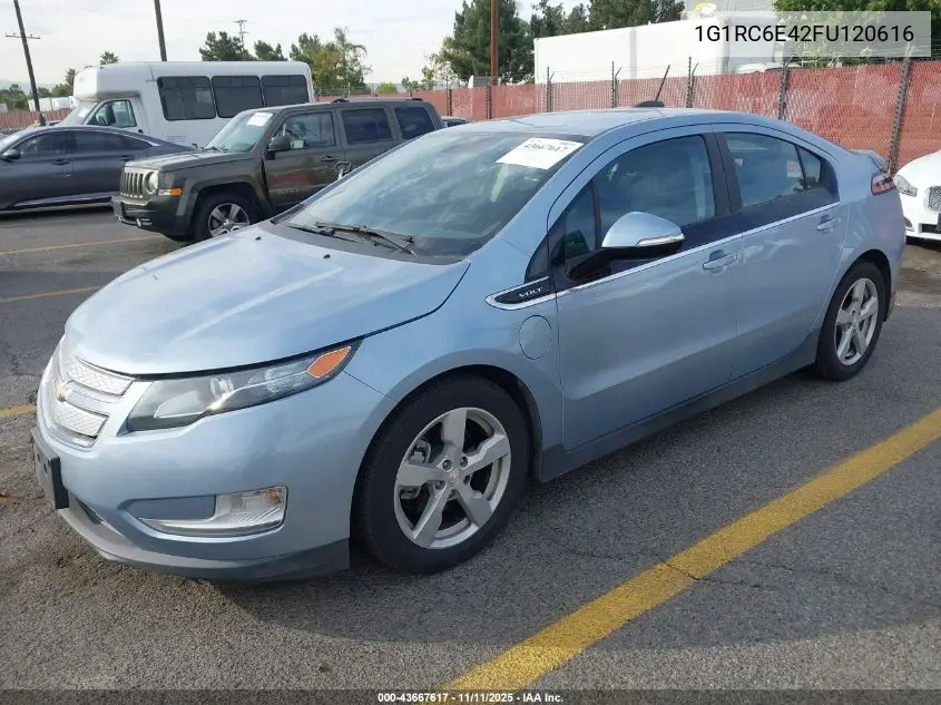 1G1RC6E42FU120616 2015 Chevrolet Volt