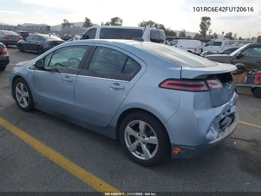 1G1RC6E42FU120616 2015 Chevrolet Volt