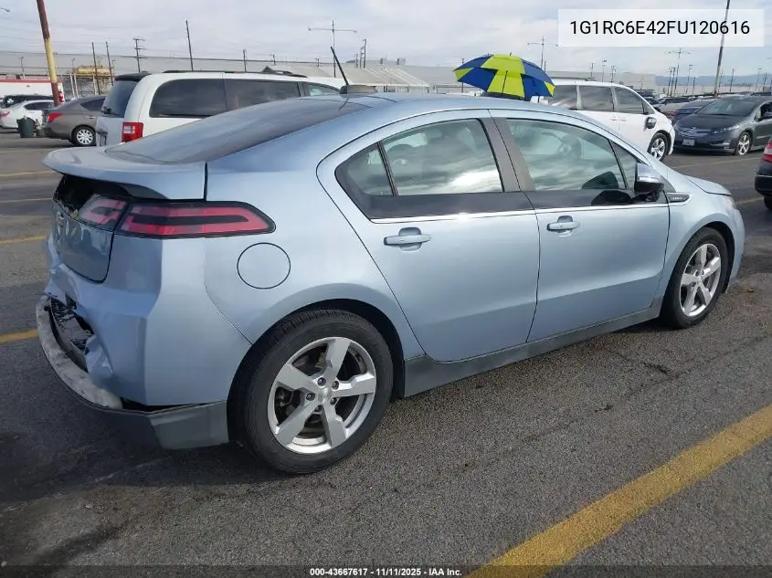 1G1RC6E42FU120616 2015 Chevrolet Volt