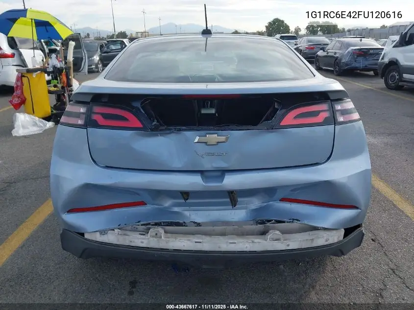 1G1RC6E42FU120616 2015 Chevrolet Volt