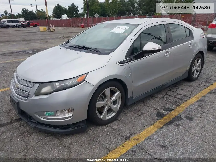 1G1RD6E44FU142680 2015 Chevrolet Volt