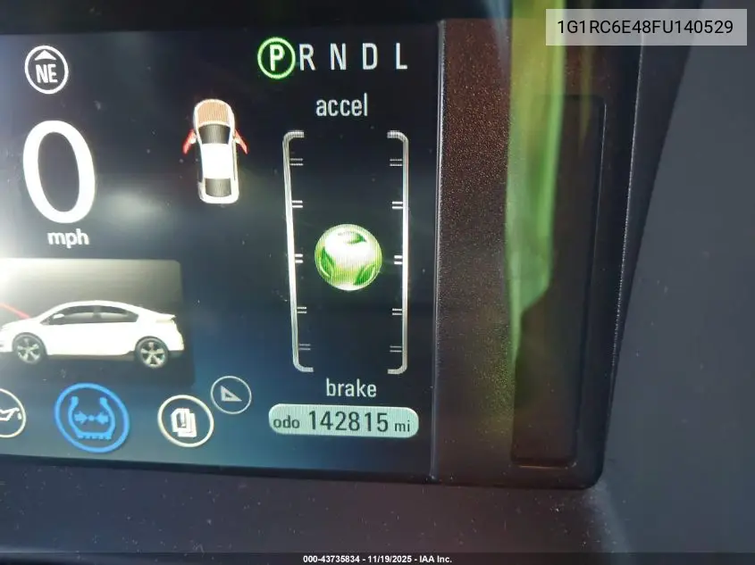 1G1RC6E48FU140529 2015 Chevrolet Volt