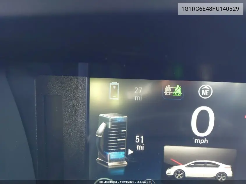 1G1RC6E48FU140529 2015 Chevrolet Volt