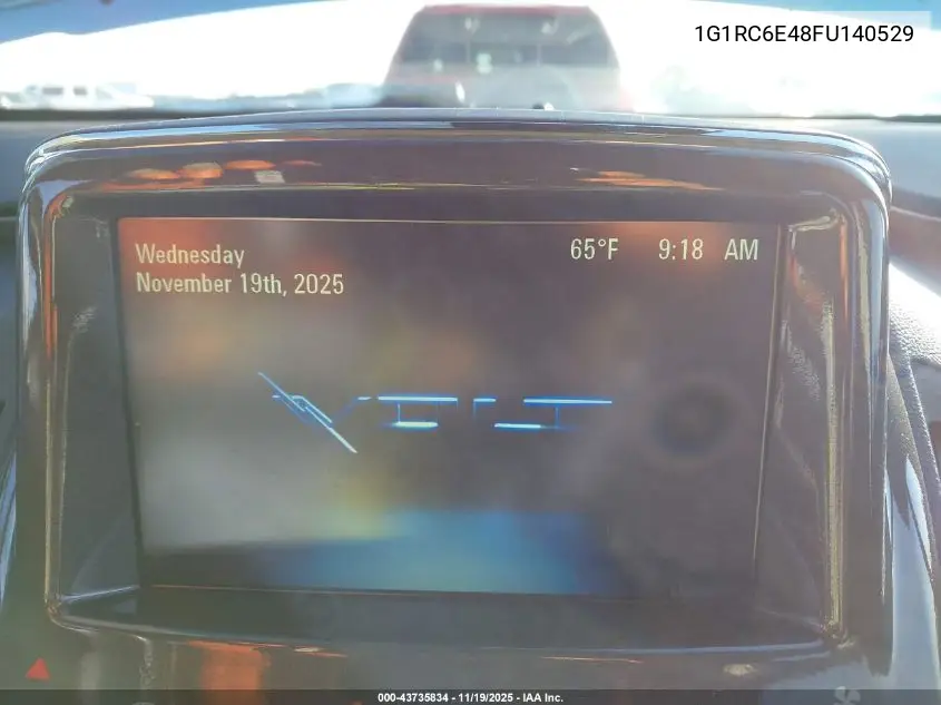 1G1RC6E48FU140529 2015 Chevrolet Volt