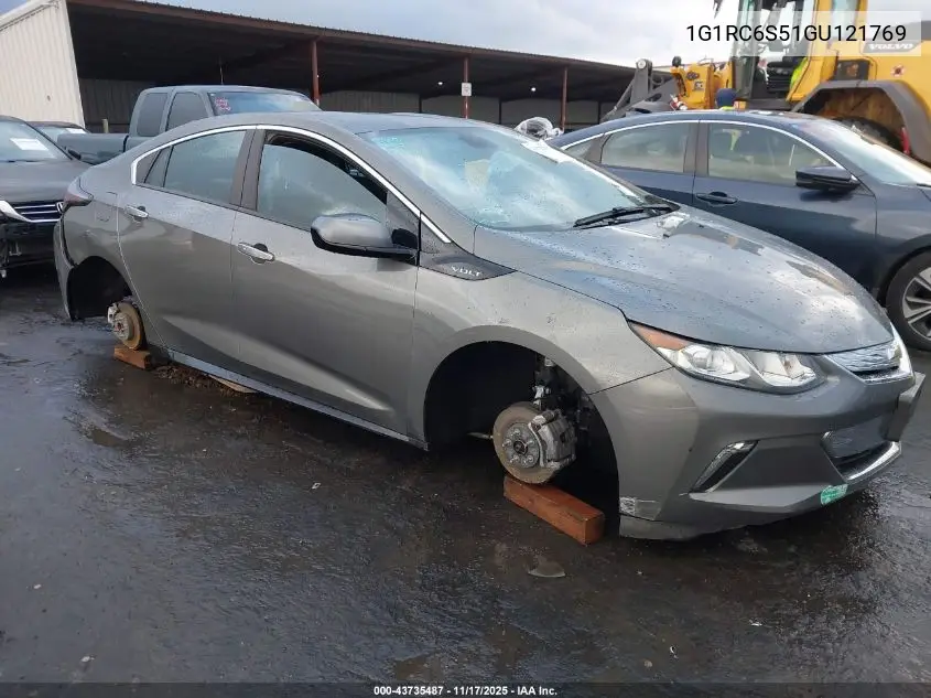 1G1RC6S51GU121769 2016 Chevrolet Volt Lt