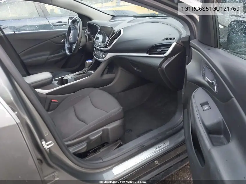 1G1RC6S51GU121769 2016 Chevrolet Volt Lt