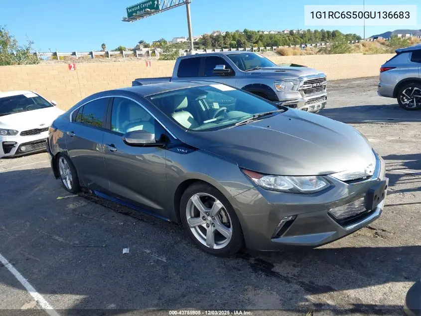 1G1RC6S50GU136683 2016 Chevrolet Volt Lt