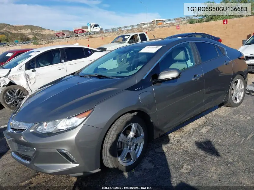 1G1RC6S50GU136683 2016 Chevrolet Volt Lt