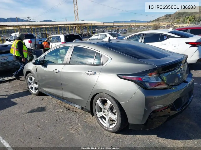1G1RC6S50GU136683 2016 Chevrolet Volt Lt