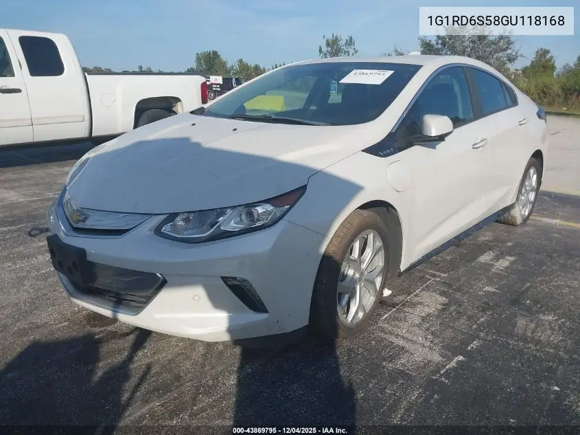 1G1RD6S58GU118168 2016 Chevrolet Volt Premier