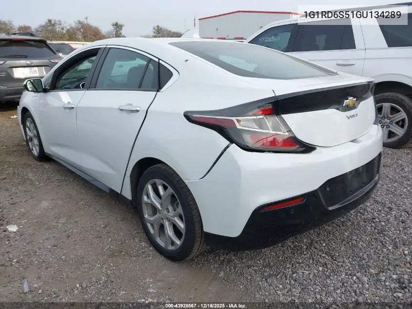 1G1RD6S51GU134289 2016 Chevrolet Volt Premier